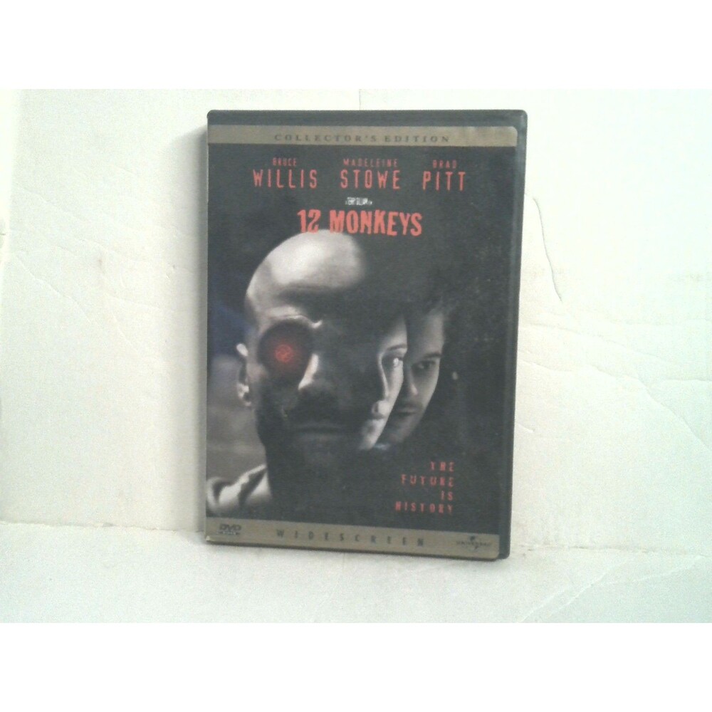 12 Monkeys DVD 1998 Universal Pictures Collector's Edition SCIFI A+